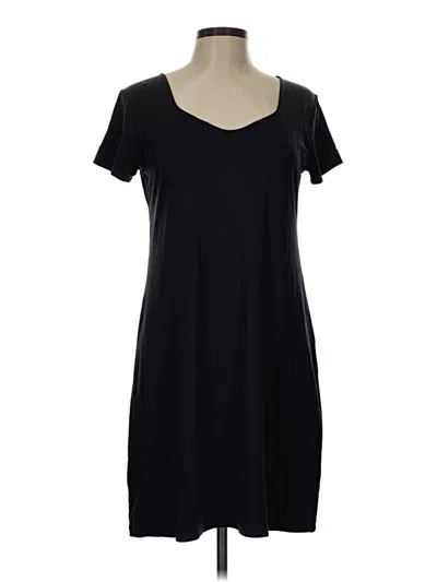 Pre-owned Assorted Brands Casual Dress In Black