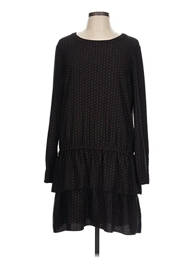Pre-owned Assorted Brands Casual Dress In Black