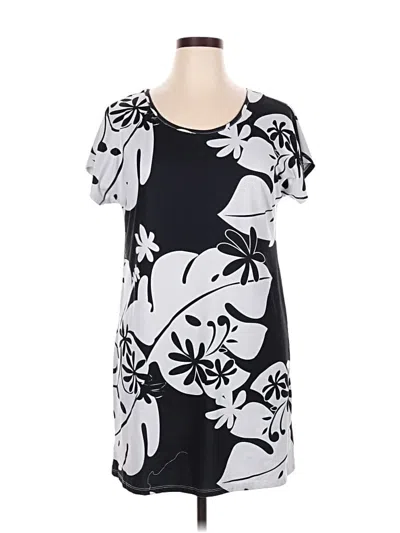 Pre-owned Assorted Brands Casual Dress In Black