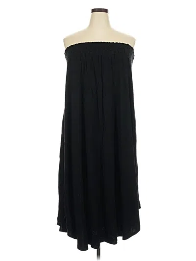Pre-owned Assorted Brands Casual Dress In Black