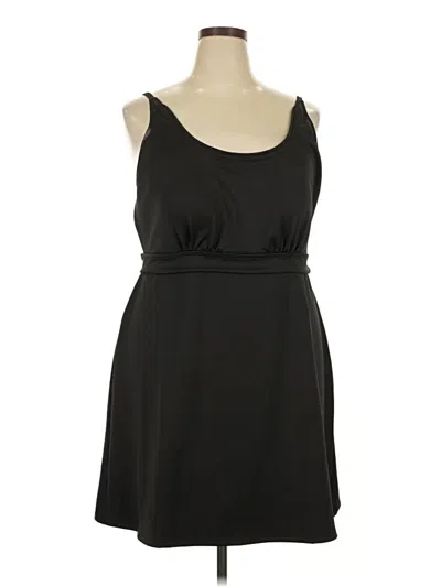 Pre-owned Assorted Brands Casual Dress In Black