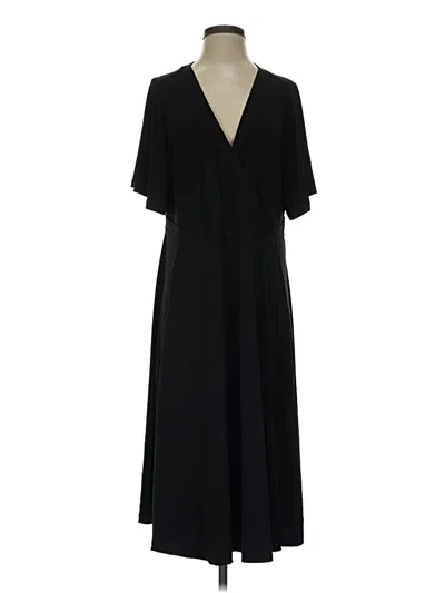 Pre-owned Assorted Brands Casual Dress In Black