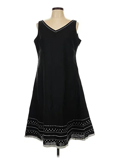 Pre-owned Assorted Brands Casual Dress In Black