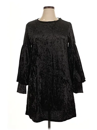 Assorted Brands Casual Dress In Black