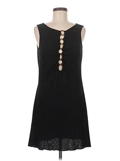 Pre-owned Assorted Brands Casual Dress In Black