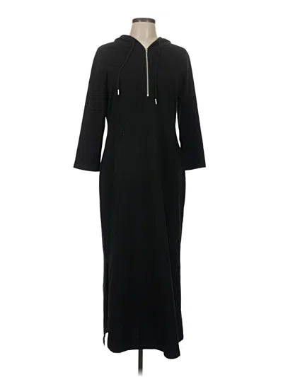 Pre-owned Assorted Brands Casual Dress In Black