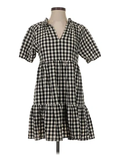 Pre-owned Assorted Brands Casual Dress In Black