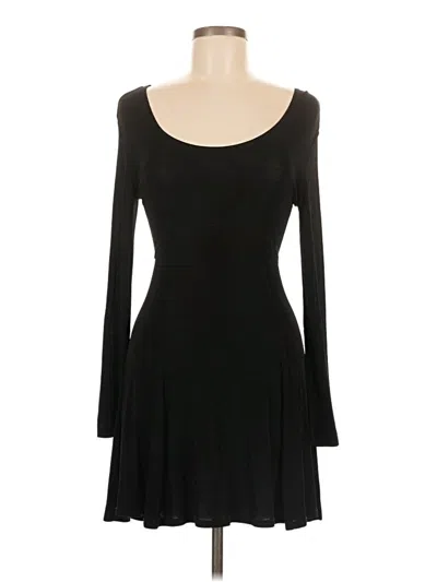 Pre-owned Assorted Brands Casual Dress In Black