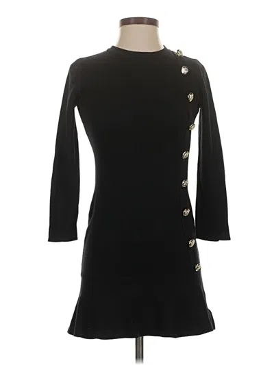 Pre-owned Assorted Brands Casual Dress In Black