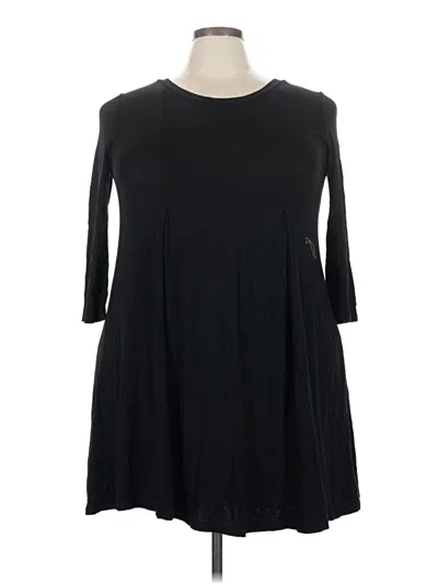 Pre-owned Assorted Brands Casual Dress In Black