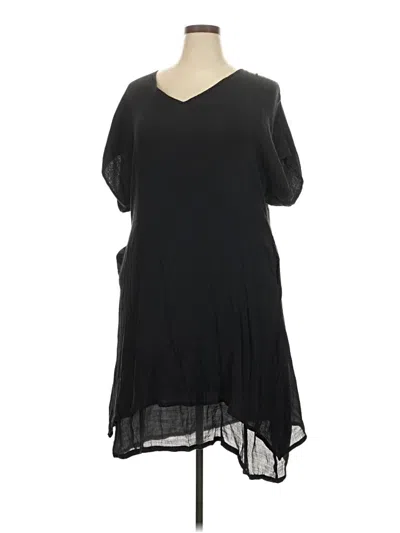Pre-owned Assorted Brands Casual Dress In Black