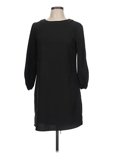 Pre-owned Assorted Brands Casual Dress In Black