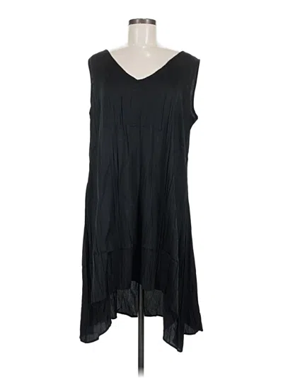 Pre-owned Assorted Brands Casual Dress In Black