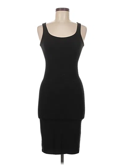 Pre-owned Assorted Brands Casual Dress In Black