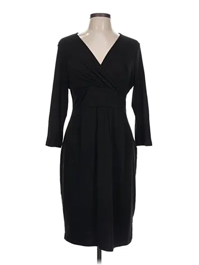 Pre-owned Assorted Brands Casual Dress In Black