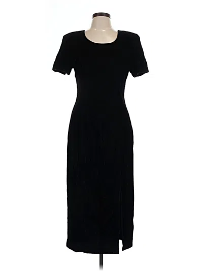 Pre-owned Assorted Brands Casual Dress In Black