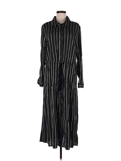 Pre-owned Assorted Brands Casual Dress In Black