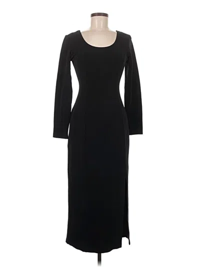Pre-owned Assorted Brands Casual Dress In Black
