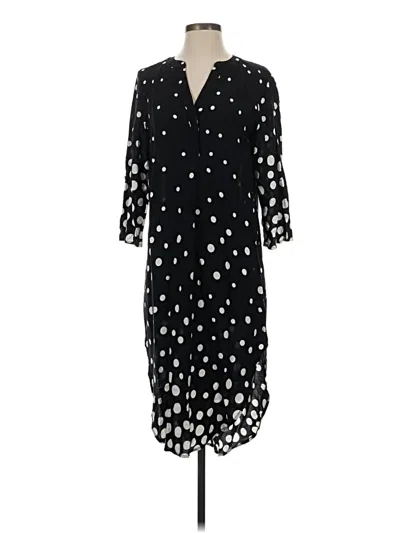 Pre-owned Assorted Brands Casual Dress In Black