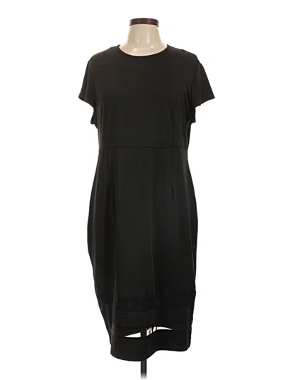 Pre-owned Assorted Brands Casual Dress In Black