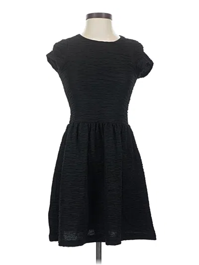 Pre-owned Assorted Brands Casual Dress In Black