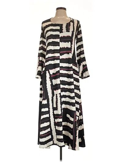 Pre-owned Assorted Brands Casual Dress In Black