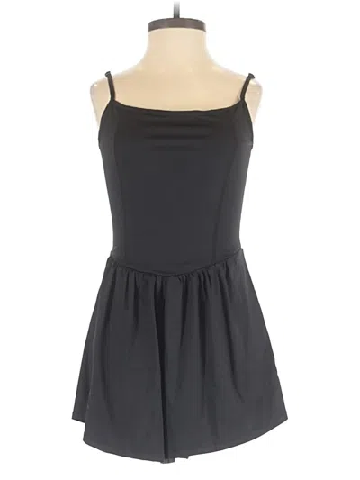 Pre-owned Assorted Brands Casual Dress In Black