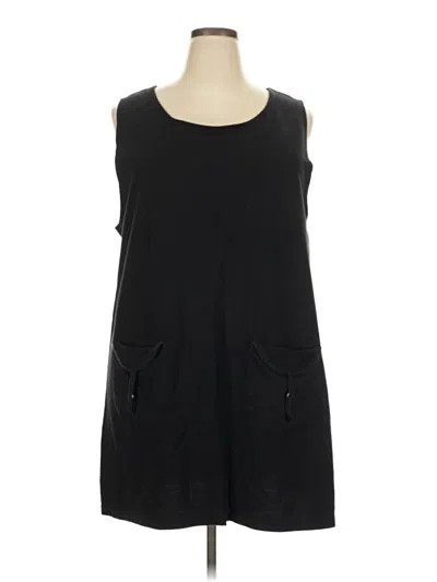 Pre-owned Assorted Brands Casual Dress In Black
