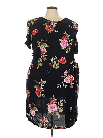 Pre-owned Assorted Brands Casual Dress In Black