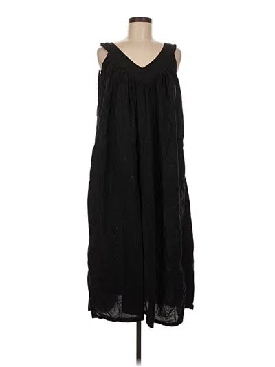 Pre-owned Assorted Brands Casual Dress In Black