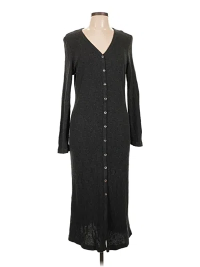 Pre-owned Assorted Brands Casual Dress In Black