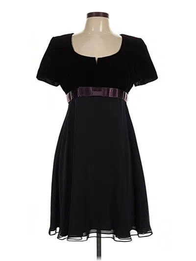 Pre-owned Assorted Brands Casual Dress In Black
