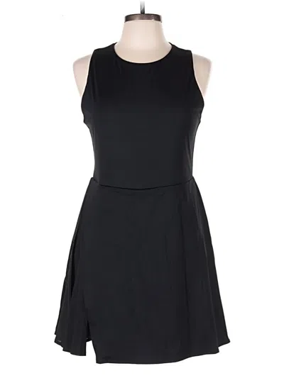 Pre-owned Assorted Brands Casual Dress In Black
