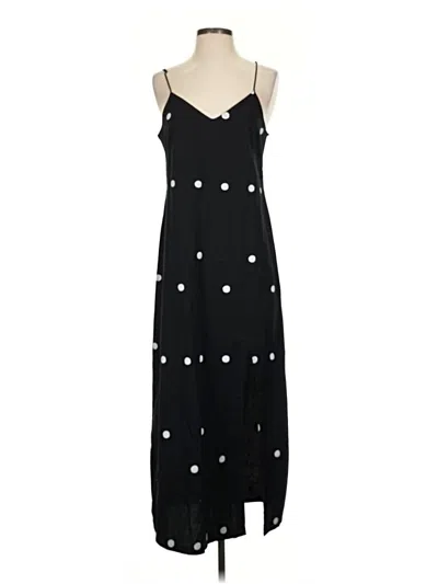Pre-owned Assorted Brands Casual Dress In Black