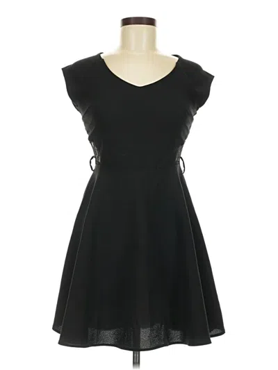 Pre-owned Assorted Brands Casual Dress In Black