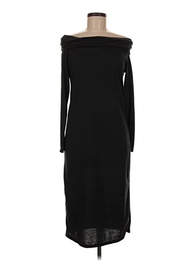 Pre-owned Assorted Brands Casual Dress In Black
