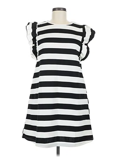 Pre-owned Assorted Brands Casual Dress In Black