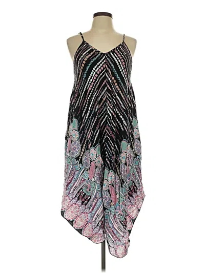 Pre-owned Assorted Brands Casual Dress In Black