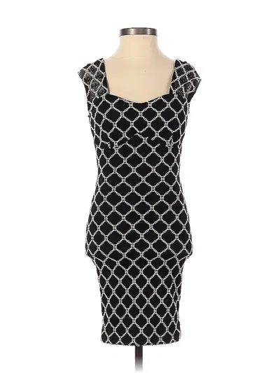 Pre-owned Assorted Brands Casual Dress In Black
