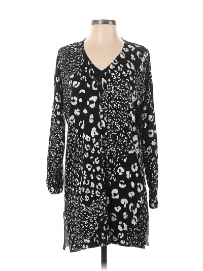 Pre-owned Assorted Brands Casual Dress In Black