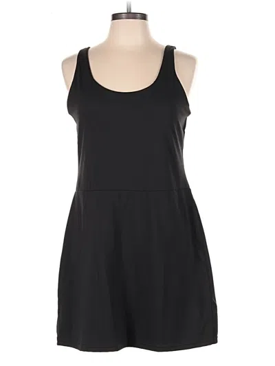 Pre-owned Assorted Brands Casual Dress In Black
