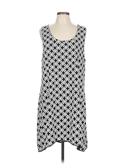 Pre-owned Assorted Brands Casual Dress In Black