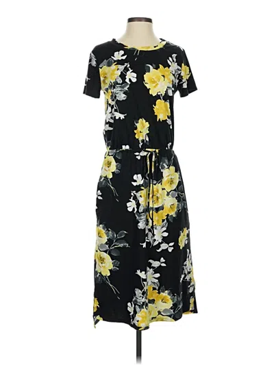 Pre-owned Assorted Brands Casual Dress In Black