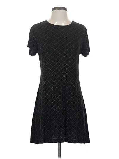 Pre-owned Assorted Brands Casual Dress In Black