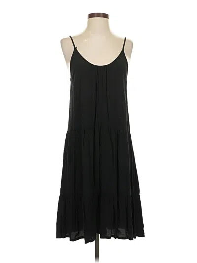 Pre-owned Assorted Brands Casual Dress In Black