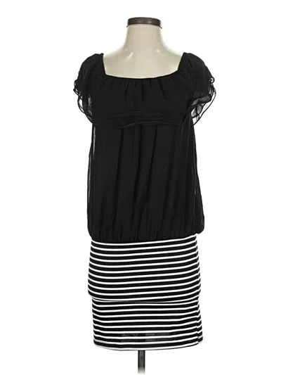 Pre-owned Assorted Brands Casual Dress In Black