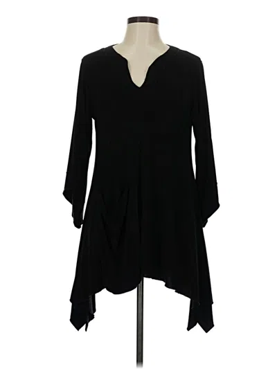 Pre-owned Assorted Brands Casual Dress In Black