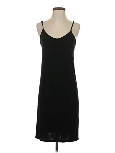 Pre-owned Assorted Brands Casual Dress In Black