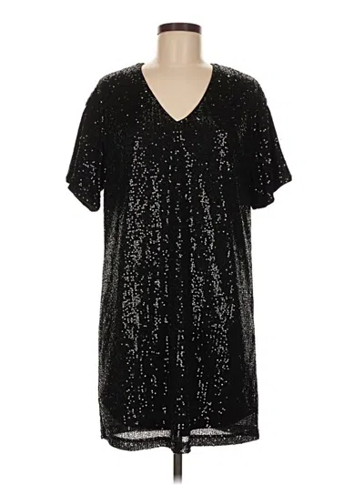 Pre-owned Assorted Brands Casual Dress In Black
