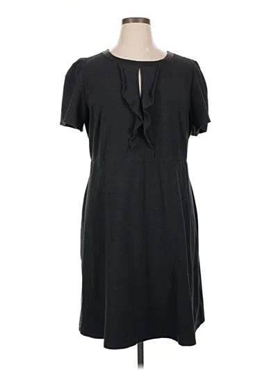Pre-owned Assorted Brands Casual Dress In Black